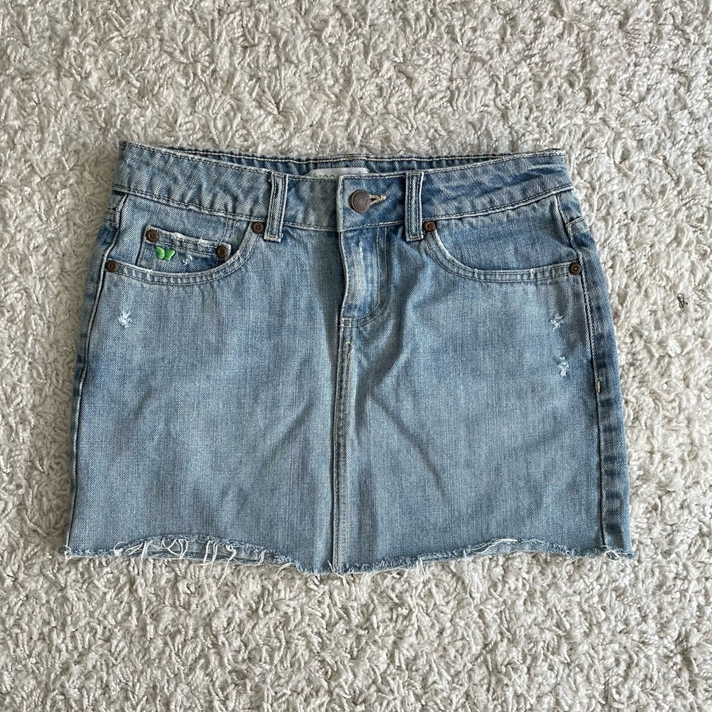 Aeropostale Jean Denim Skirt Size 0